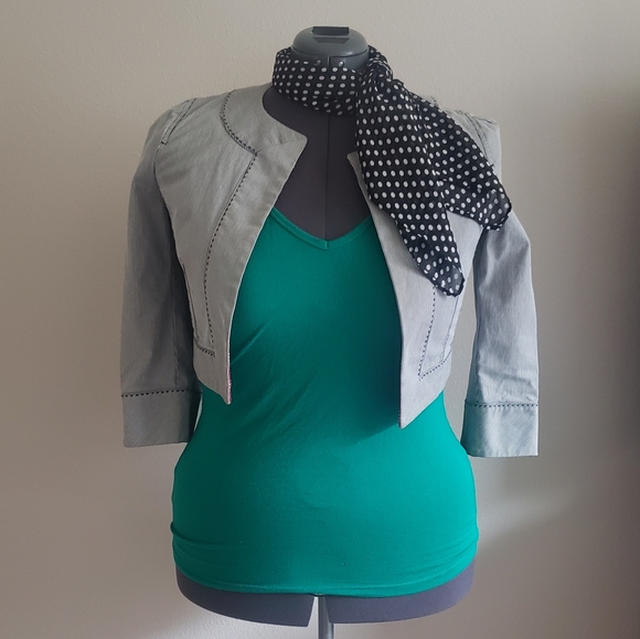 50s- Crop Jacket (retro style) - Picture 2 of 9